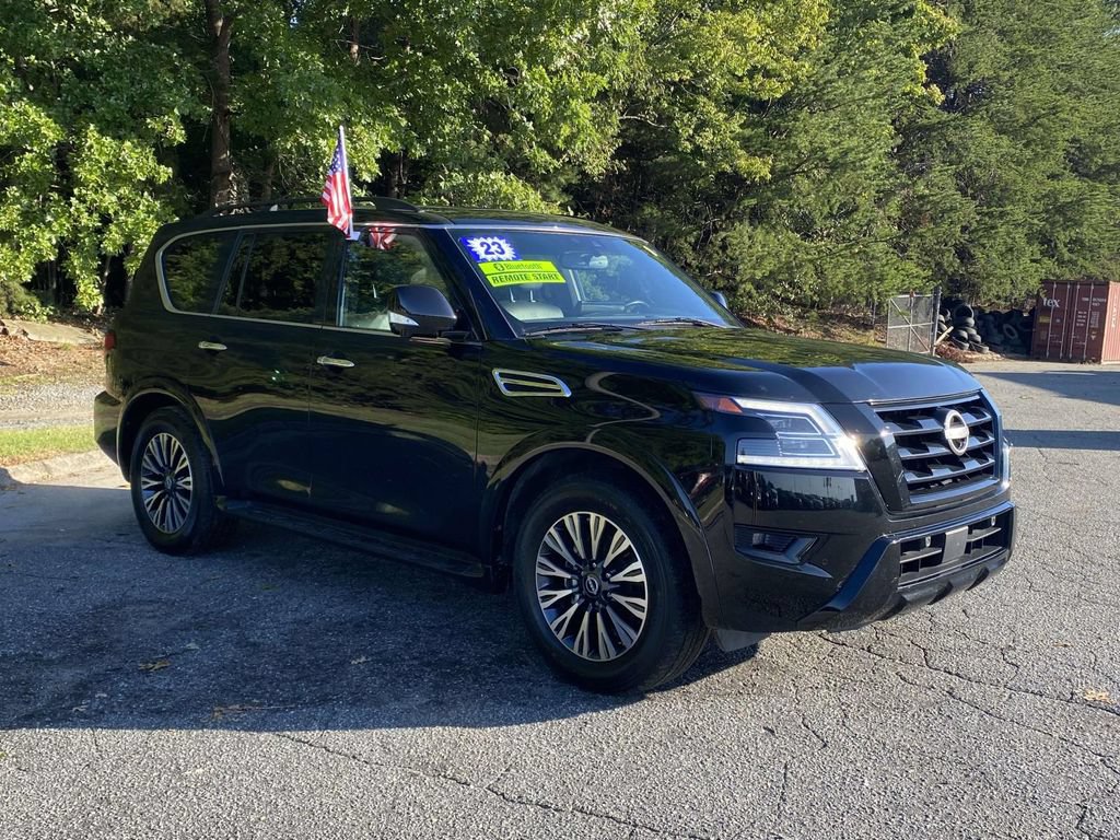 Used 2023 Nissan Armada SL w/ Midnight Edition Package RWD image 6