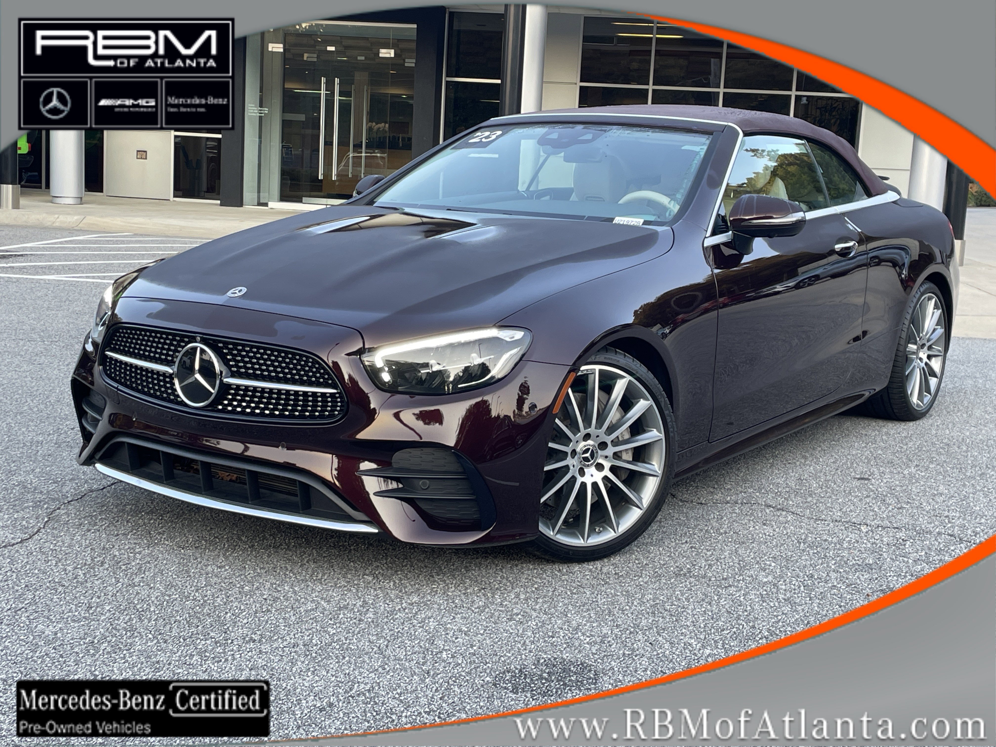 Certified 2023 Mercedes-Benz E 450 Cabriolet
