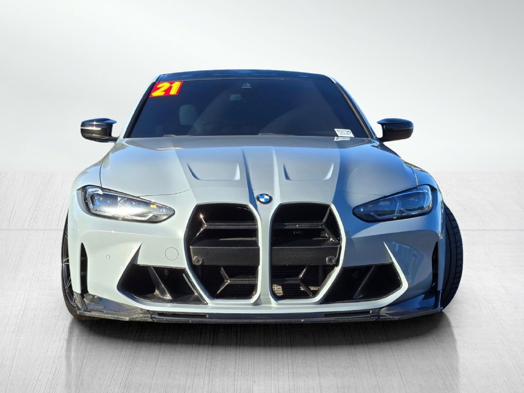 Used 2021 BMW M3 Competition w/ Executive Package RWD image 2