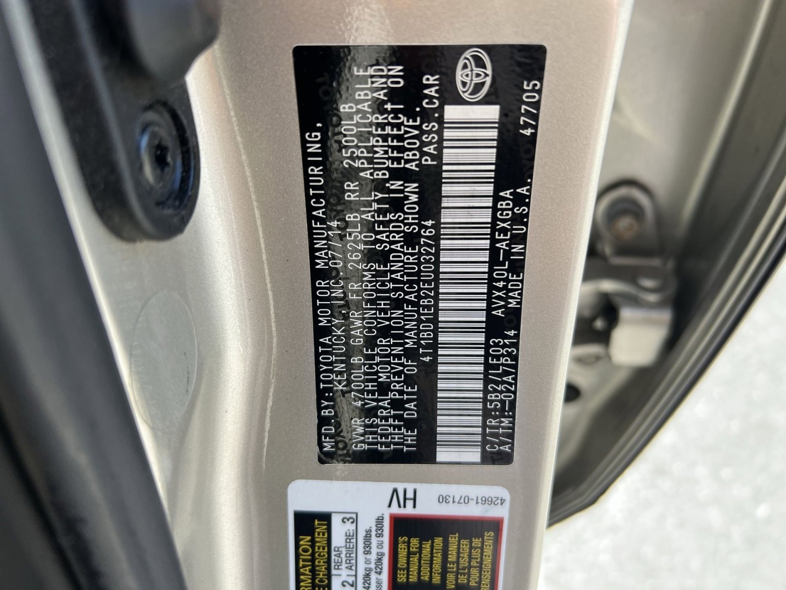 Used 2014 Toyota Avalon XLE Touring FWD image 29