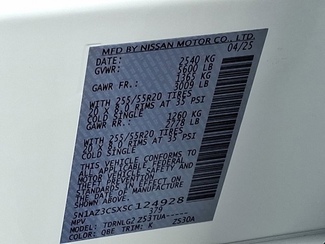 Used 2025 Nissan Murano SL w/ Cargo Package image 31