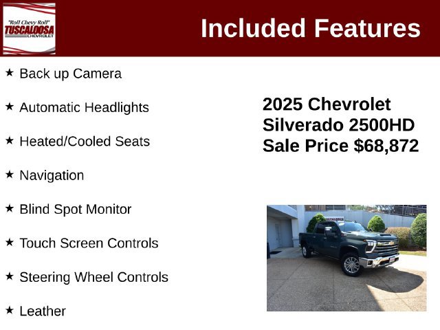 Used 2025 Chevrolet Silverado 2500 LTZ w/ LTZ Premium Package AWD/4WD image 6