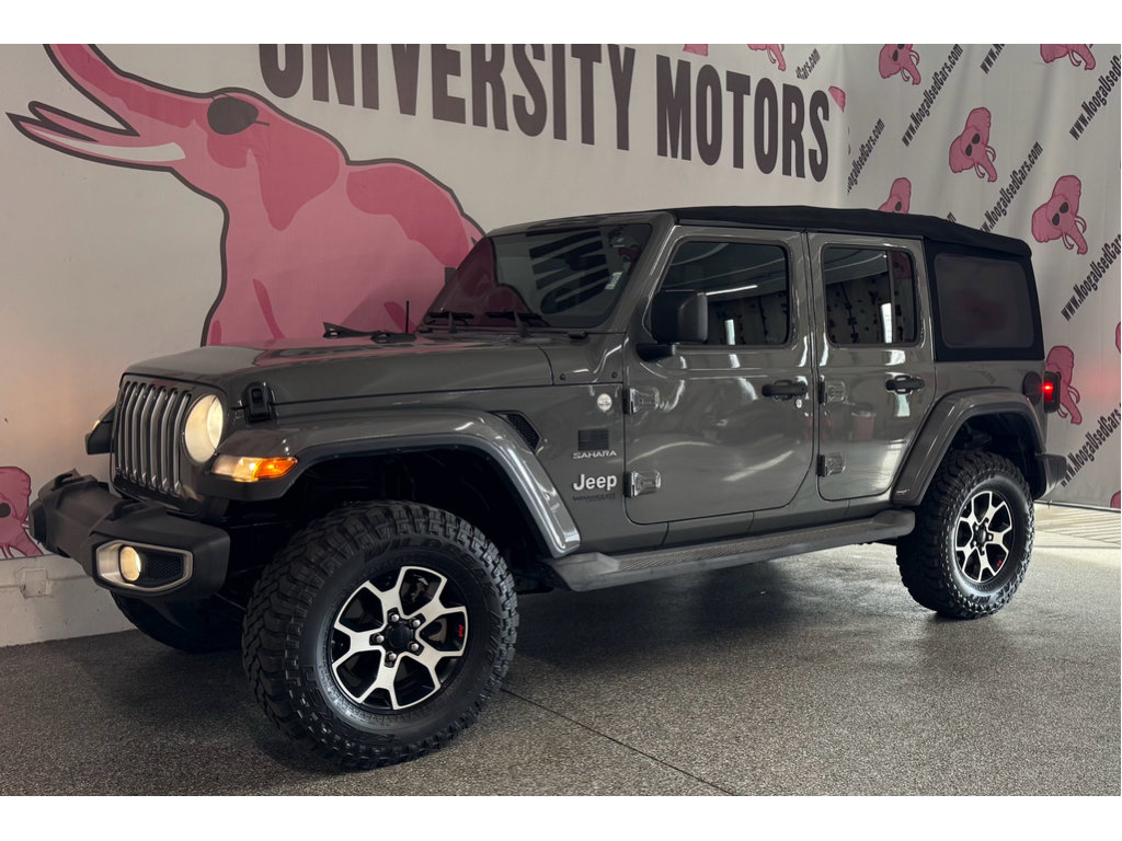 Used 2018 Jeep Wrangler Unlimited Sahara AWD/4WD image 7