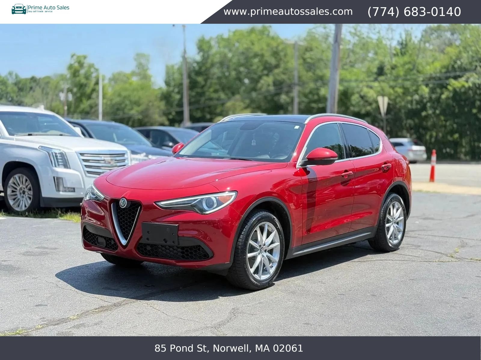 Used 2018 Alfa Romeo Stelvio Ti Lusso AWD/4WD image 3