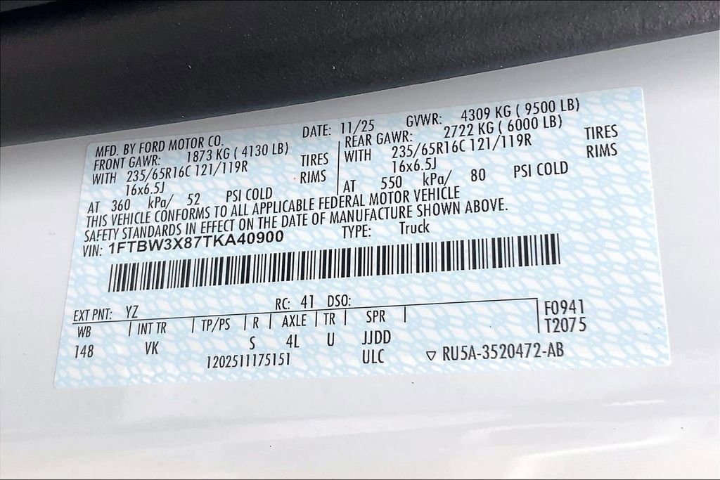 New 2026 Ford Transit 350 148 High Roof Extended image 13