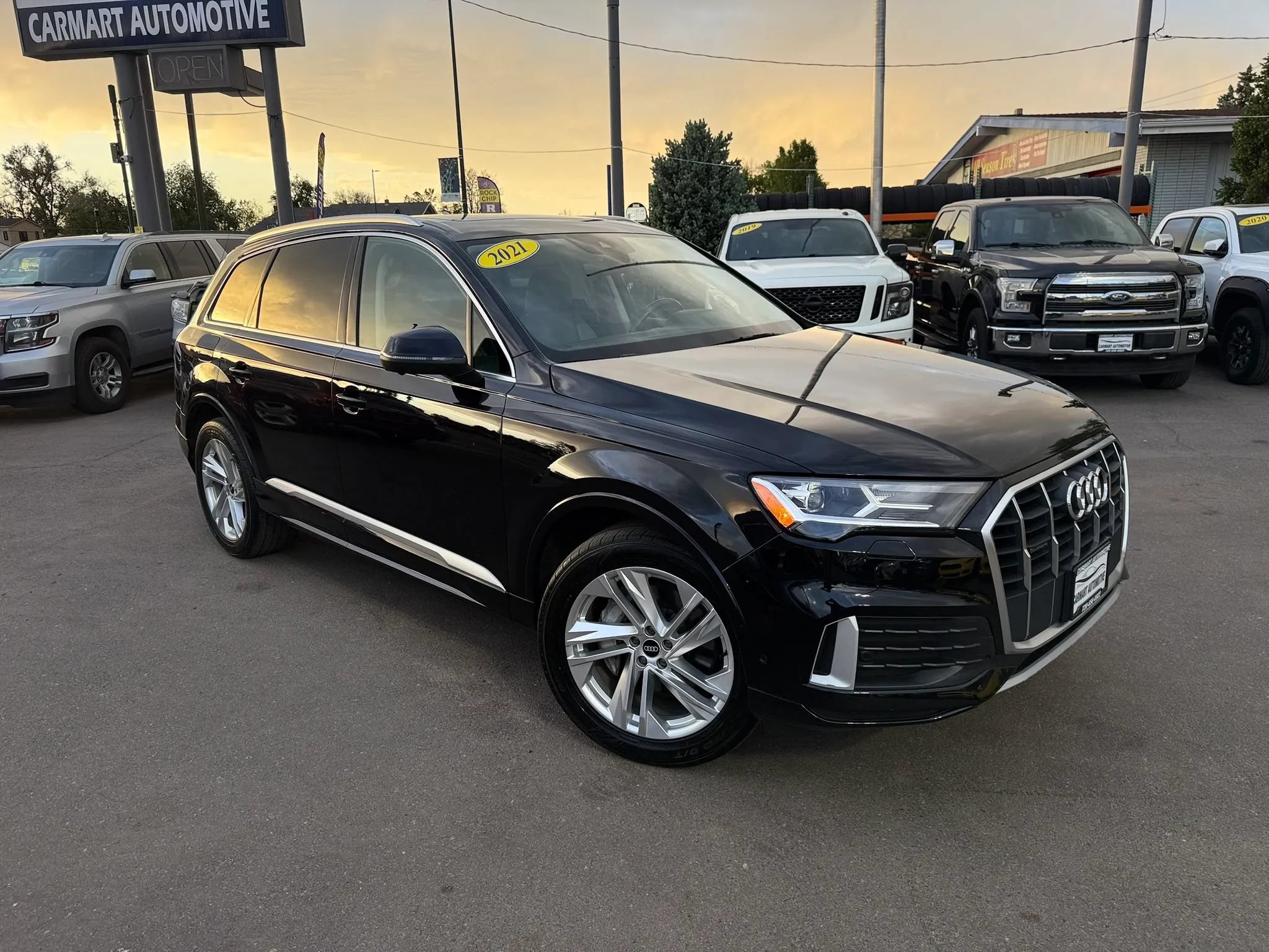 Used 2021 Audi Q7 2.0T Premium Plus w/ Premium Plus Package AWD/4WD image 3