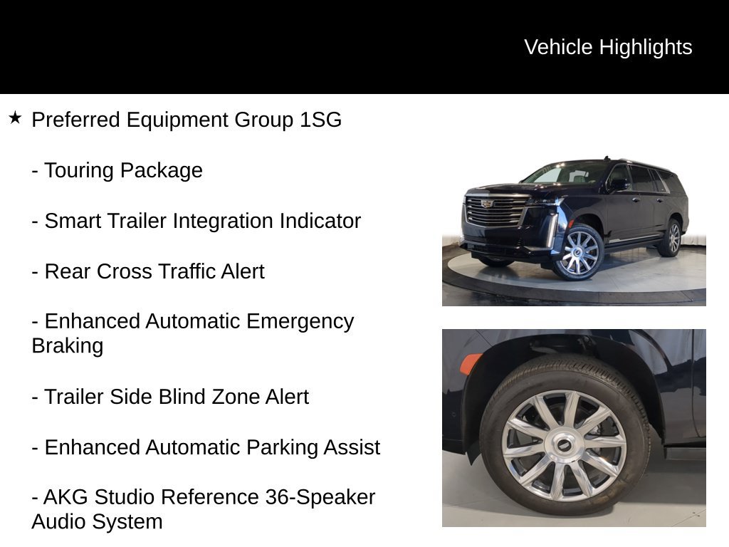 Used 2023 Cadillac Escalade ESV Premium Luxury Platinum AWD/4WD image 19