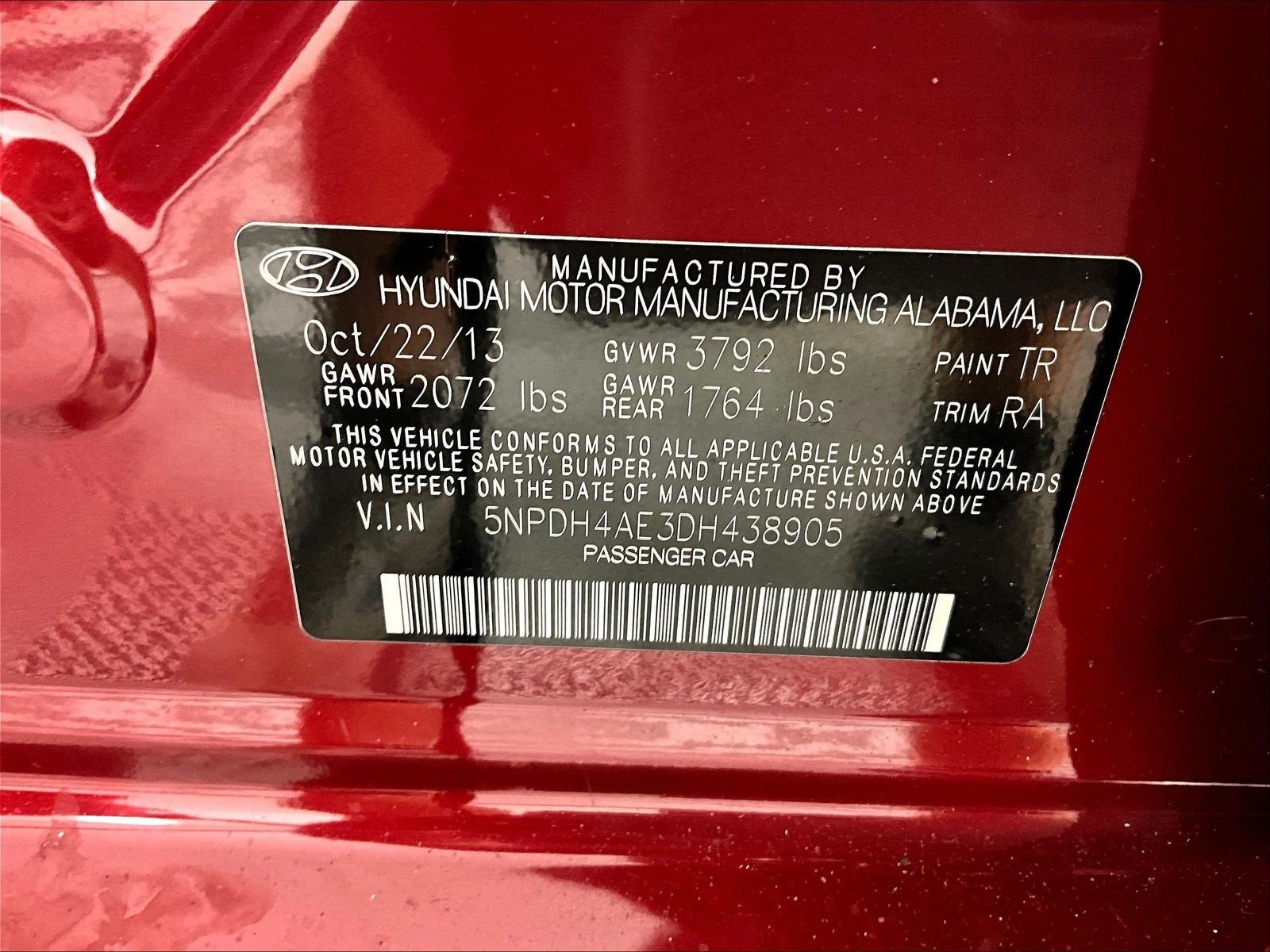 Used 2013 Hyundai Elantra GLS w/ Preferred Pkg FWD image 18