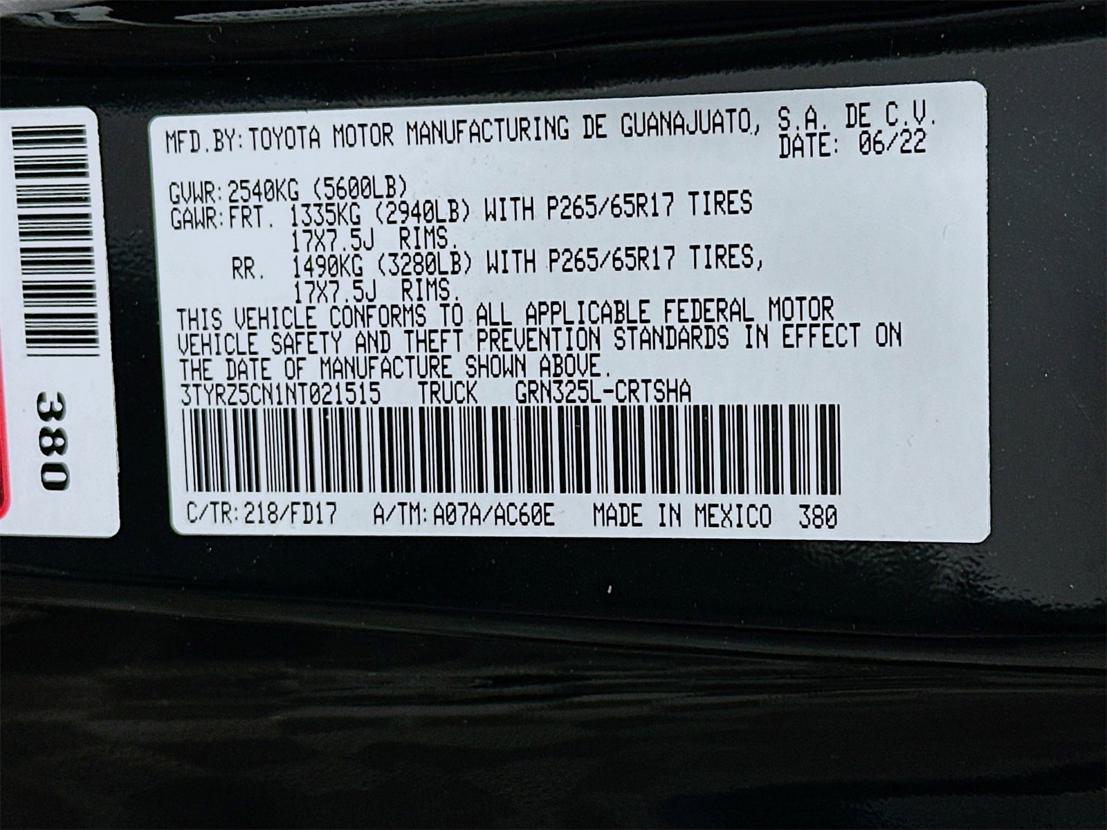 Certified 2022 Toyota Tacoma TRD Sport image 31