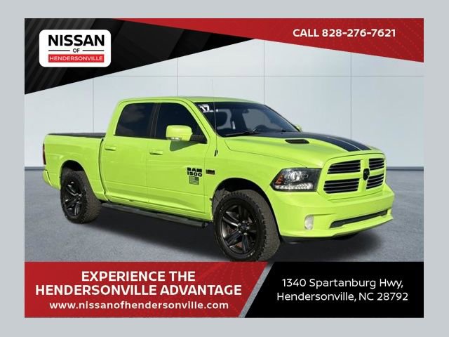 Used 2017 RAM 1500 Sport w/ Sublime Green Sport Package image 1