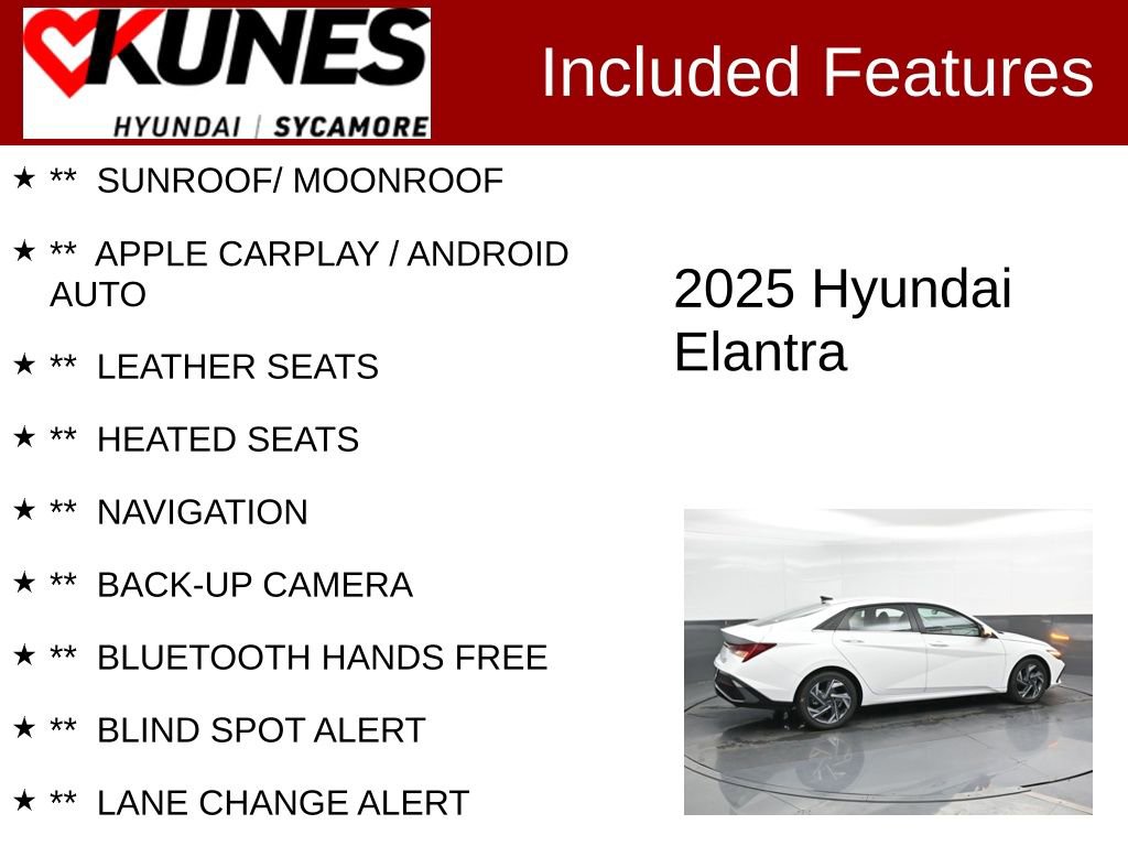 New 2025 Hyundai Elantra Limited image 2