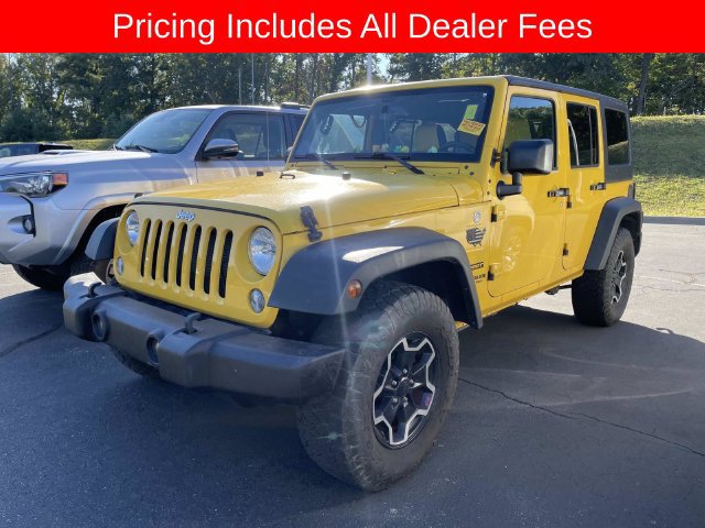 Used 2015 Jeep Wrangler Unlimited Sport w/ Quick Order Package 24S