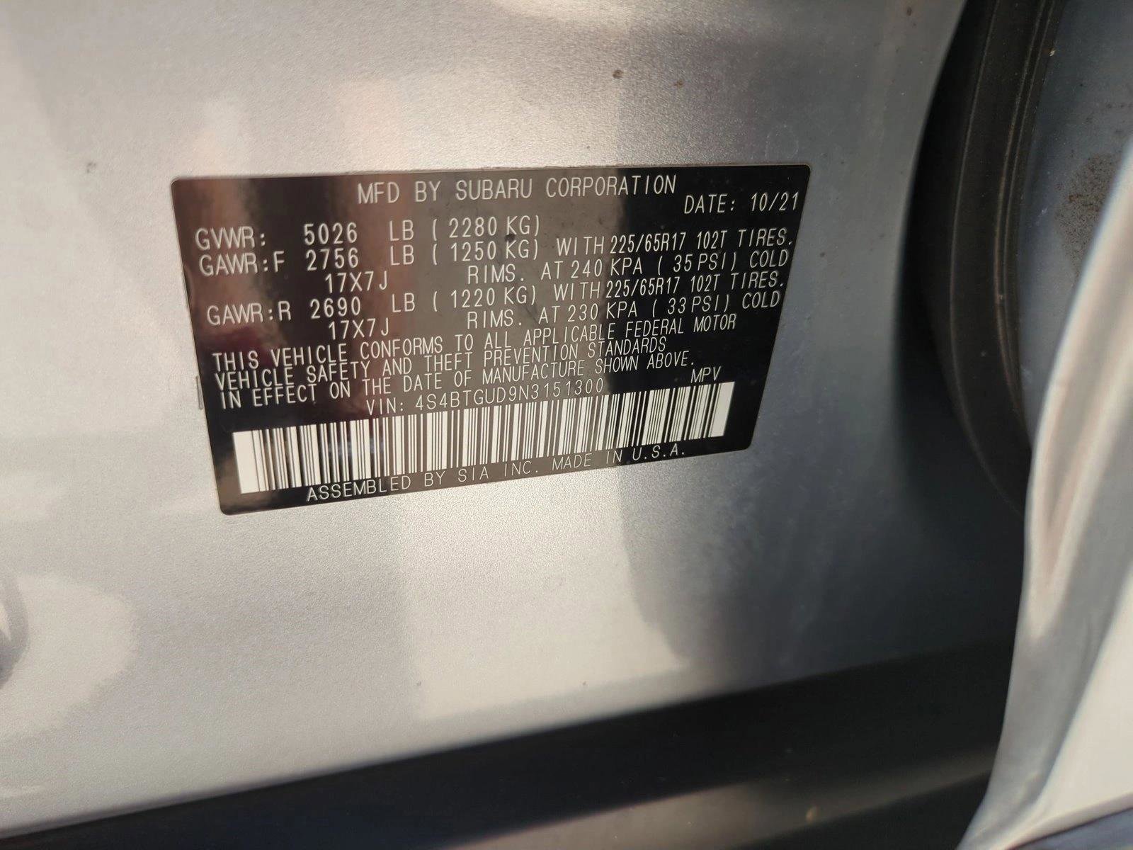 Used 2022 Subaru Outback Wilderness AWD/4WD image 25