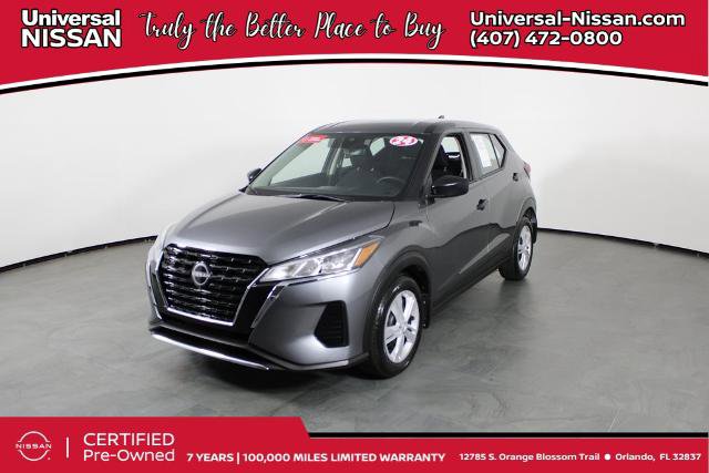 Certified 2024 Nissan Kicks S w/ Interior Electronics Package