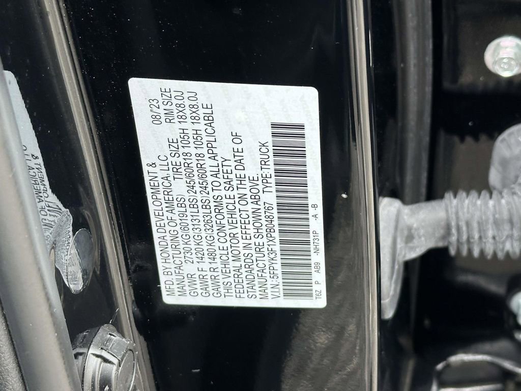 Certified 2023 Honda Ridgeline Sport image 17