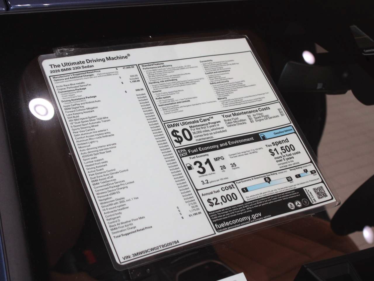 Used 2026 BMW 330i Sedan RWD image 24