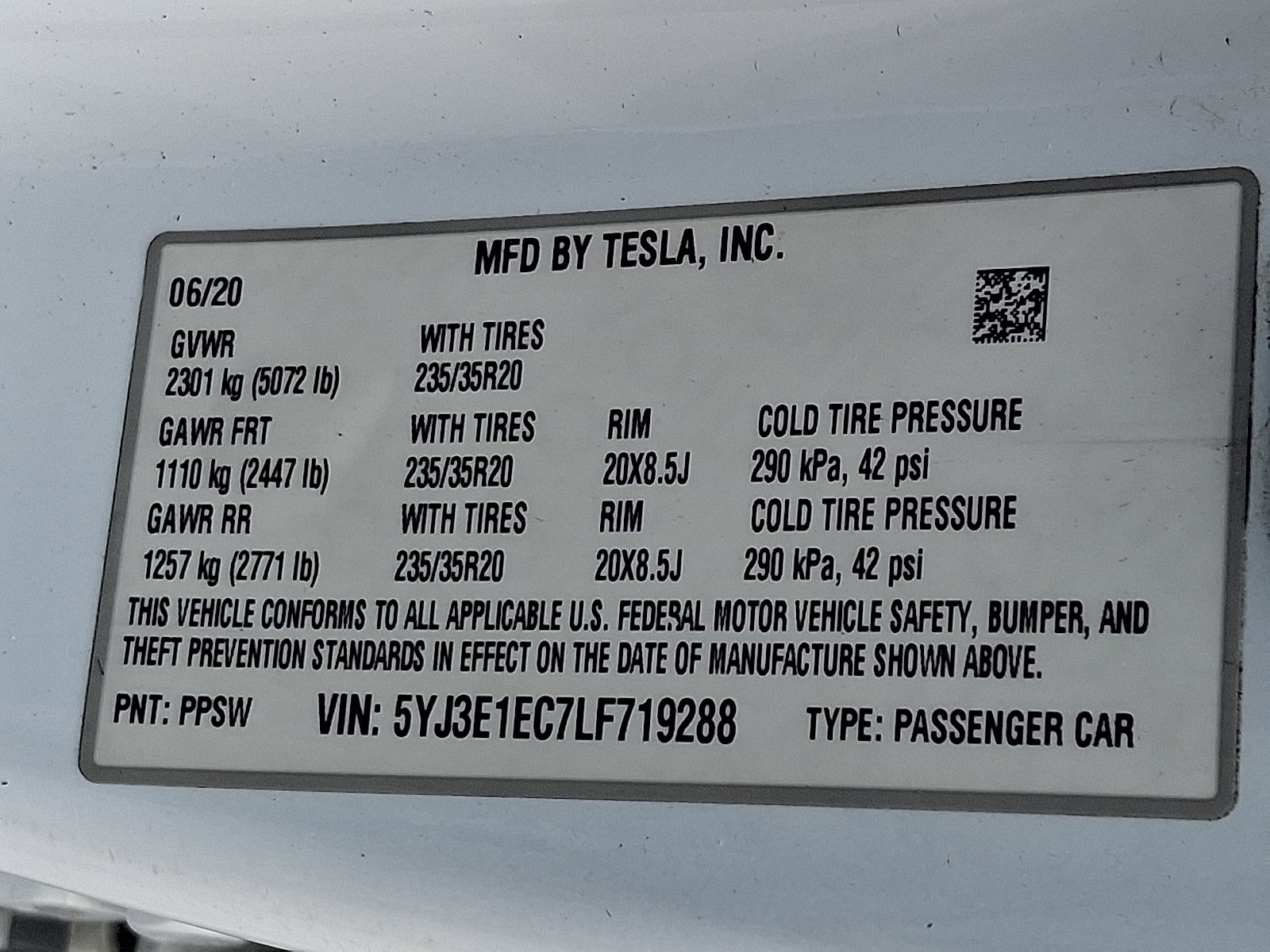 Used 2020 Tesla Model 3 Performance AWD/4WD image 24