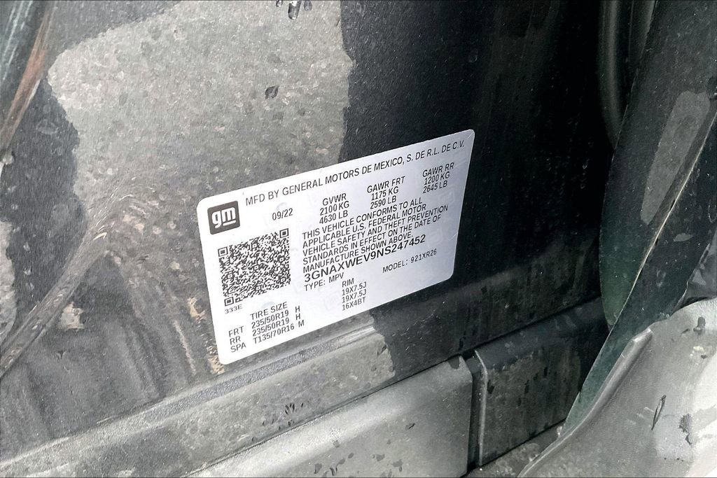 Used 2022 Chevrolet Equinox RS w/ LPO, Floor Liner Package image 22