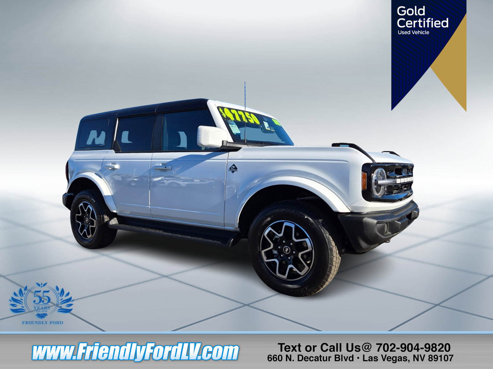 Certified 2025 Ford Bronco Outer Banks