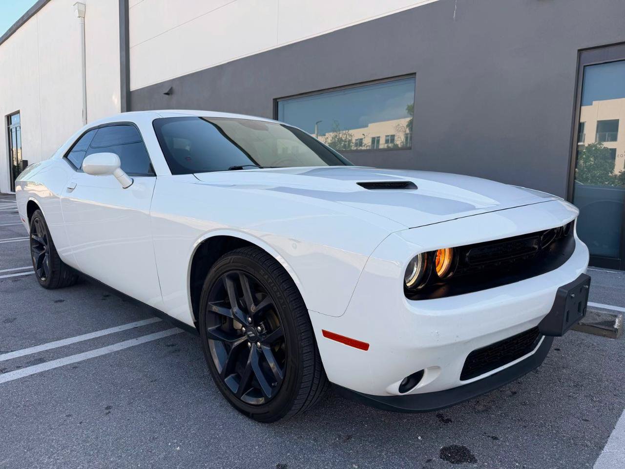 Used 2022 Dodge Challenger SXT w/ Blacktop Package RWD image 2
