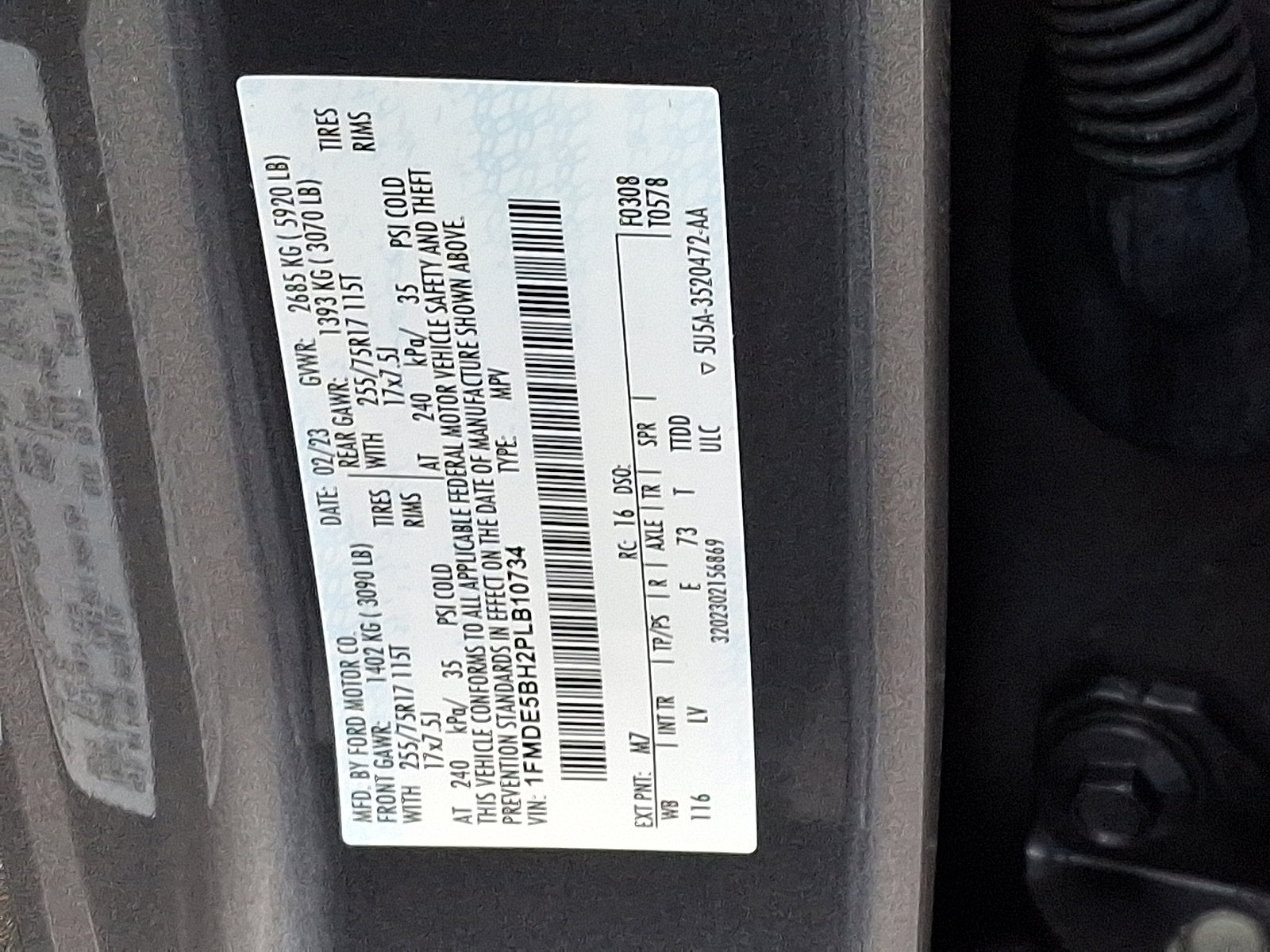 Certified 2023 Ford Bronco Big Bend image 29