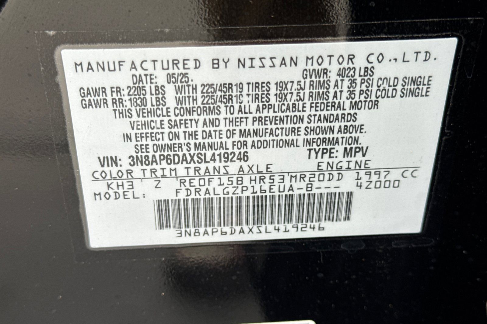 Used 2025 Nissan Kicks SR FWD image 30