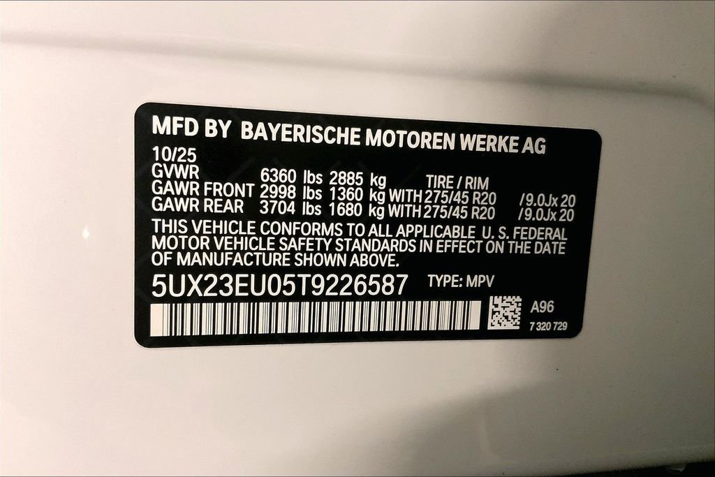New 2026 BMW X5 xDrive40i w/ Premium Package image 10