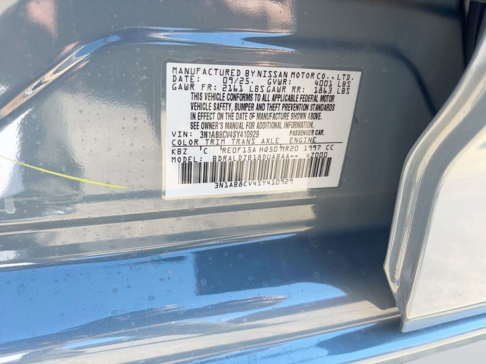 New 2025 Nissan Sentra SV w/ SV Premium Package image 21