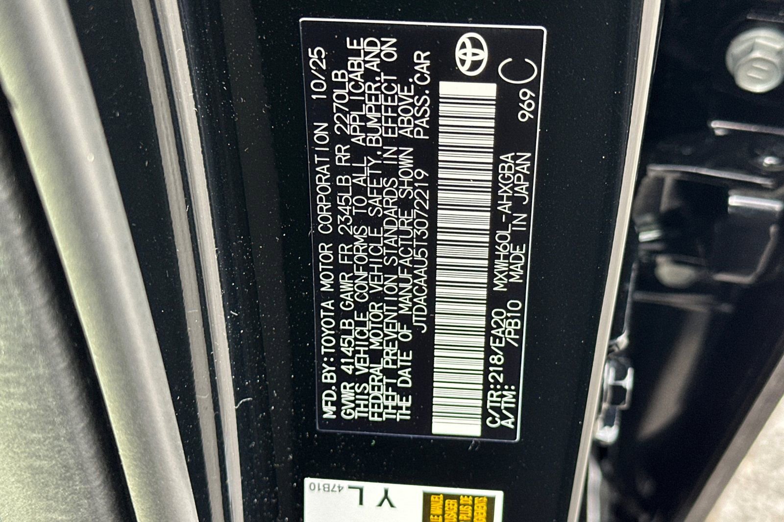 New 2026 Toyota Prius XLE image 34