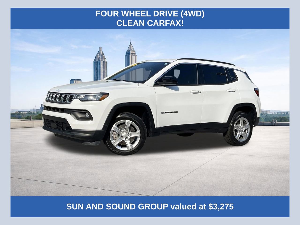 Used 2023 Jeep Compass Latitude w/ Sun and Sound Group image 1