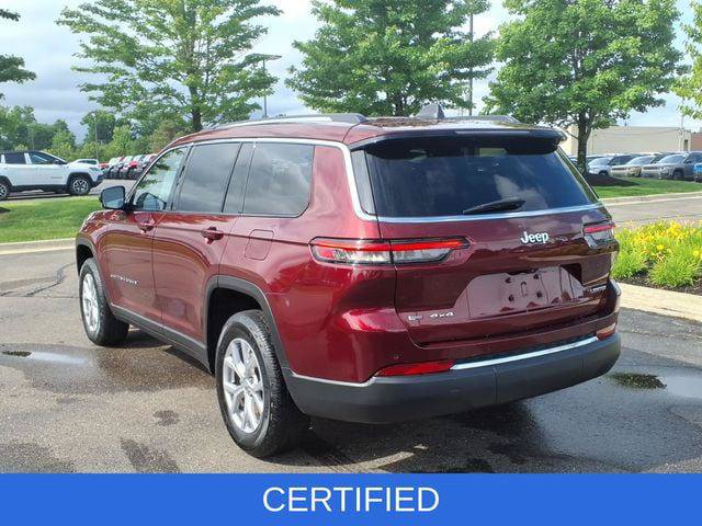 Certified 2021 Jeep Grand Cherokee L Limited AWD/4WD image 6