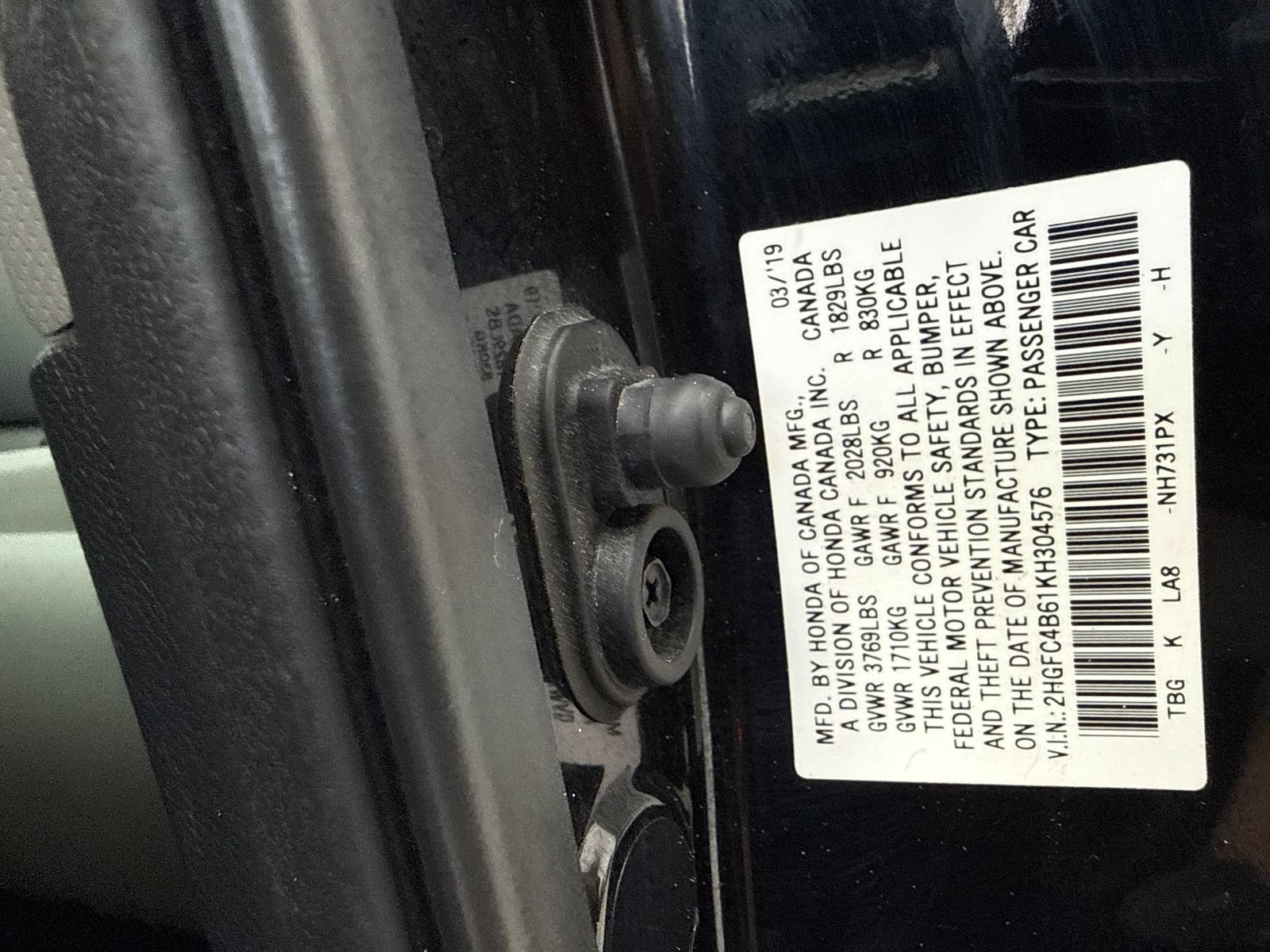 Used 2019 Honda Civic LX image 35