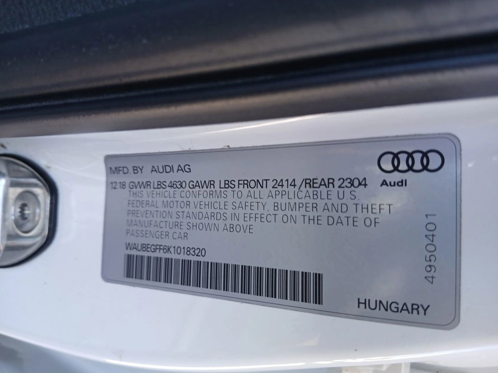 Used 2019 Audi A3 2.0T Premium image 9