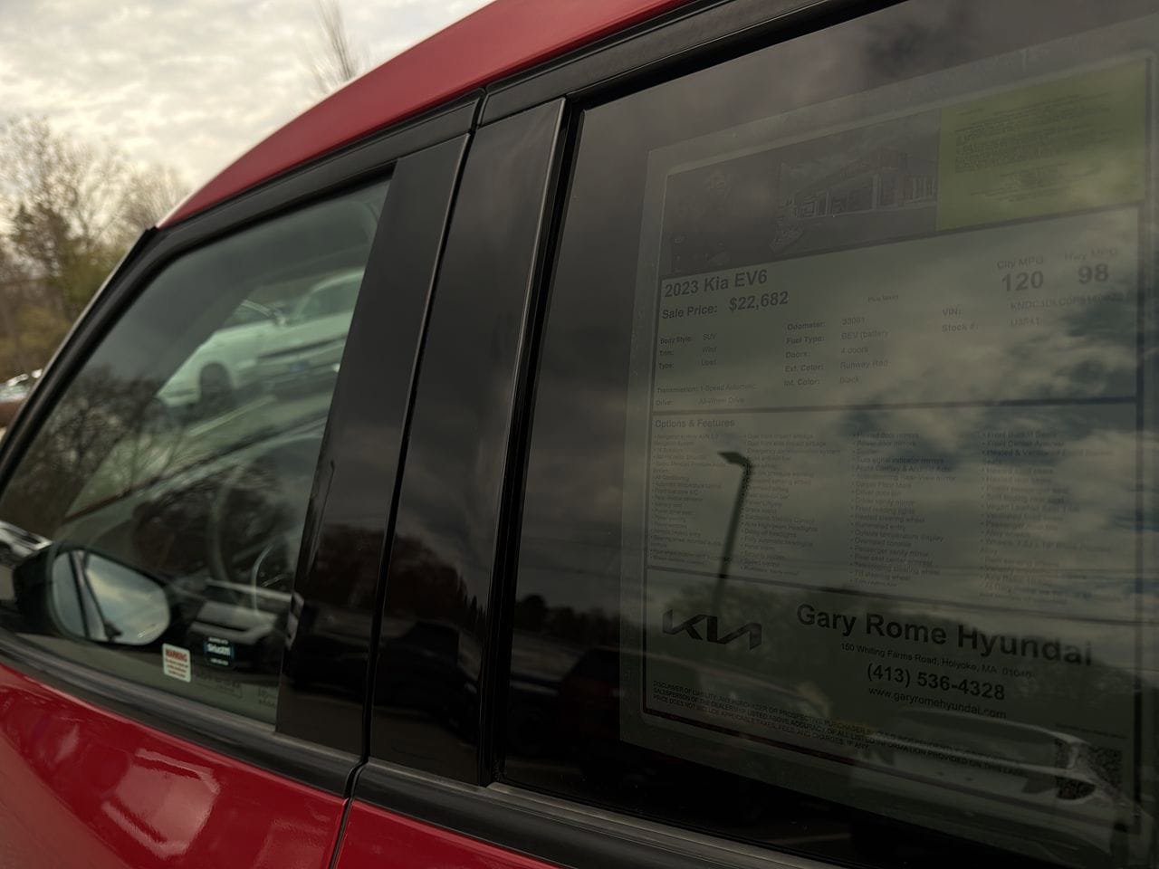 Used 2023 Kia EV6 Wind image 24