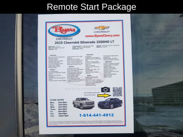 Used 2025 Chevrolet Silverado 2500 LT w/ Convenience Package image 13