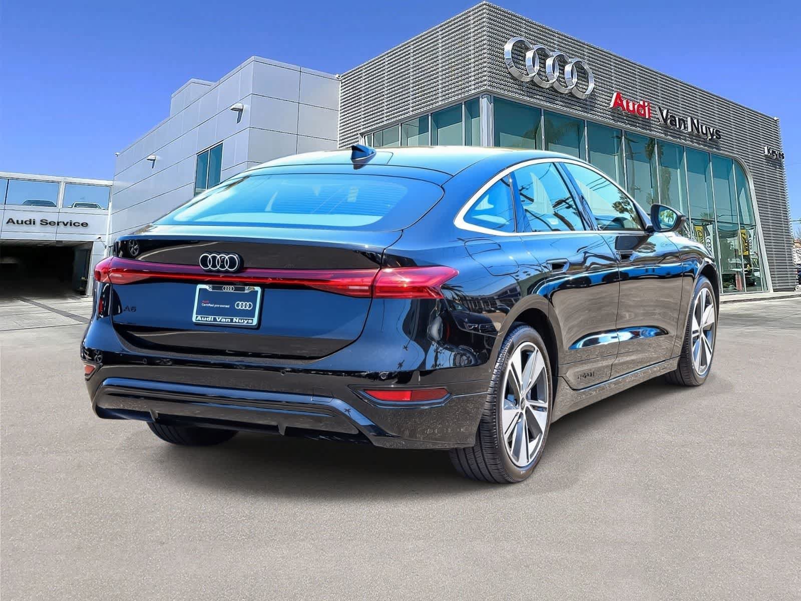 Certified 2025 Audi A6 e-tron Premium w/ Convenience Package RWD image 4