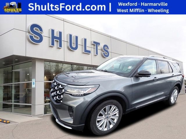 Certified 2025 Ford Explorer Platinum w/ LUX Leather Package image 1