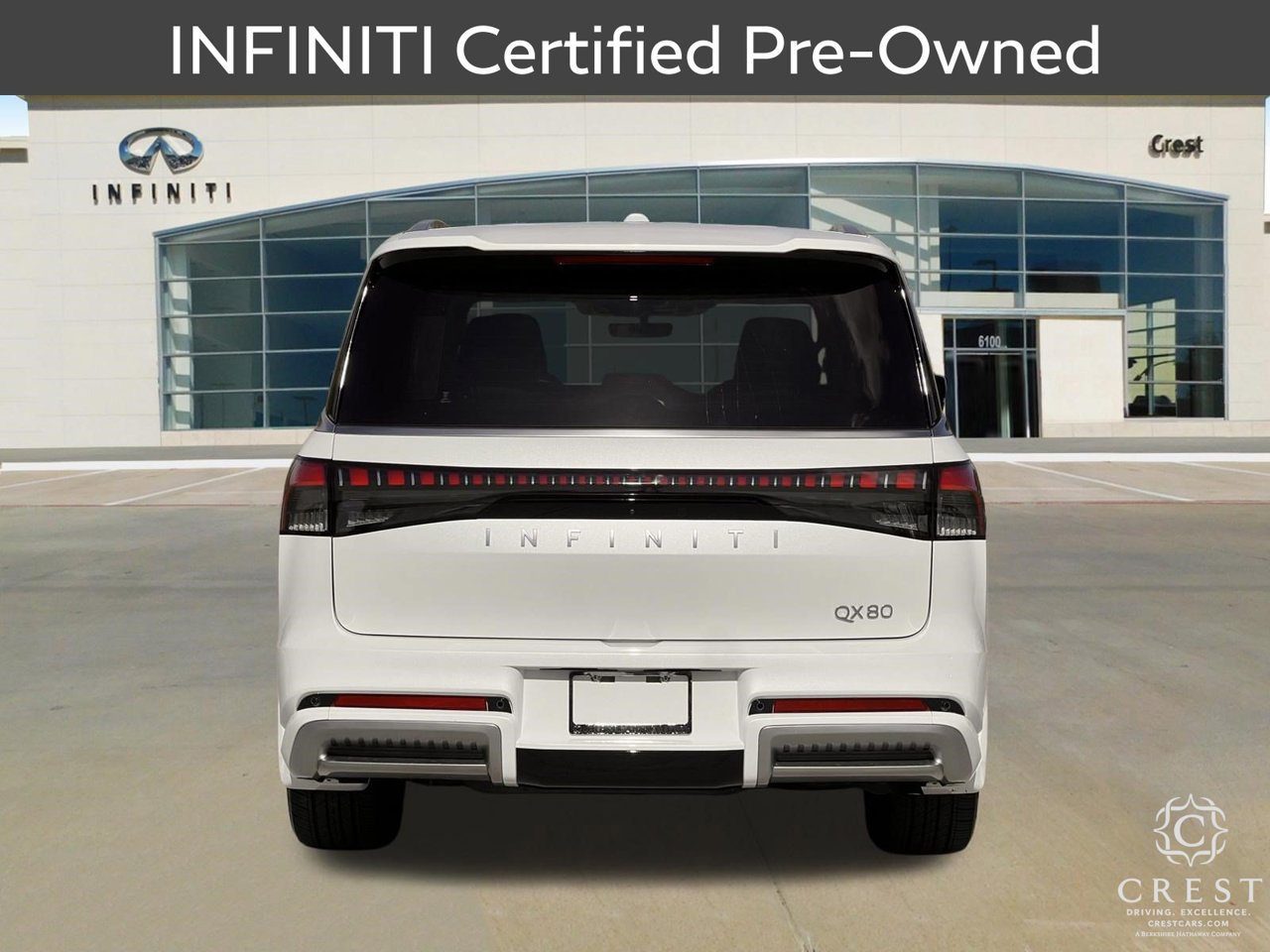 Certified 2026 INFINITI QX80 Luxe w/ Cargo Package RWD image 4