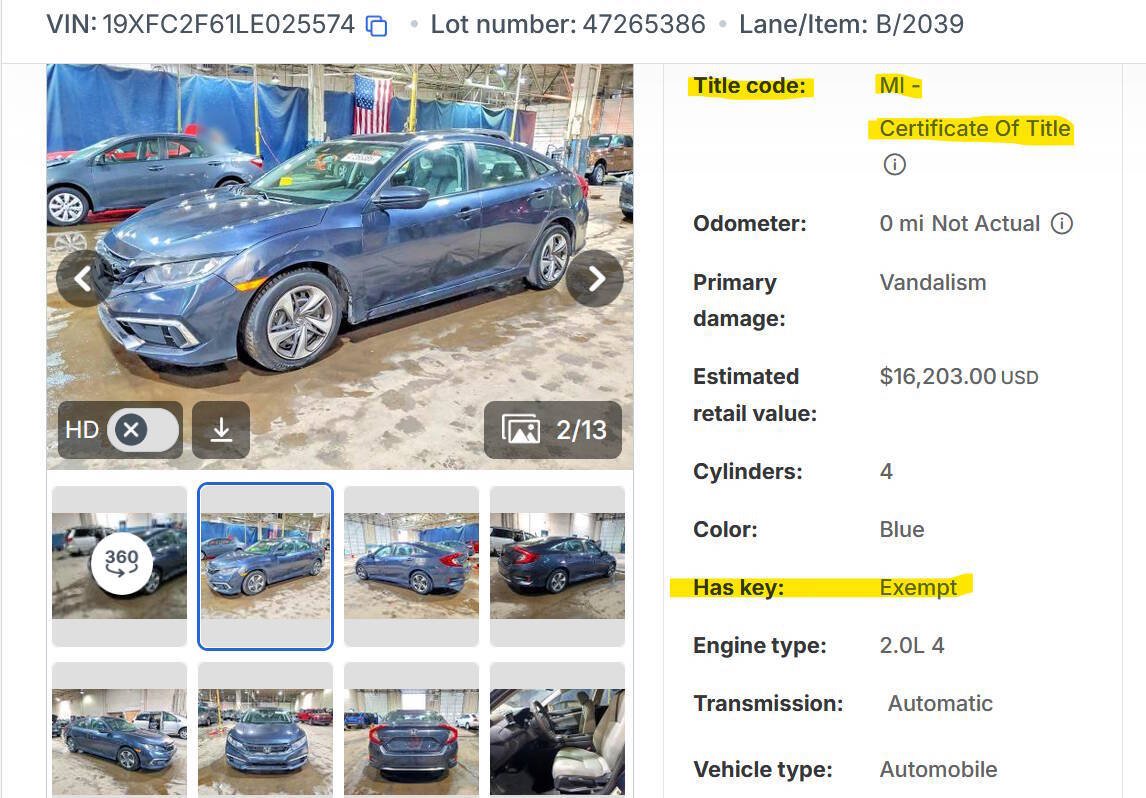 Used 2020 Honda Civic LX image 41