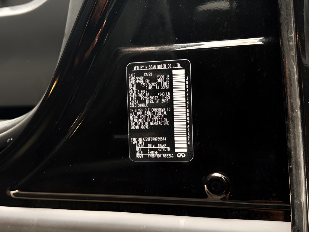 Used 2024 INFINITI QX80 Sensory w/ All-Season Package RWD image 31