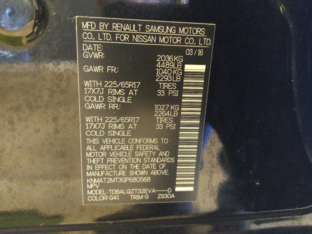 Used 2016 Nissan Rogue SV FWD image 33