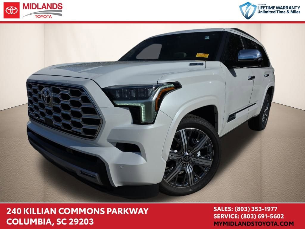 Used 2025 Toyota Sequoia Capstone image 1