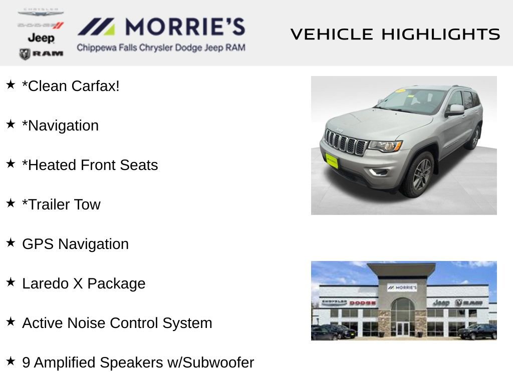 Used 2018 Jeep Grand Cherokee Laredo RWD image 3