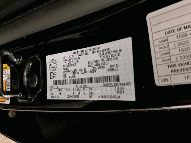 Used 2020 Ford F150 Lariat w/ Equipment Group 502A Luxury AWD/4WD image 35