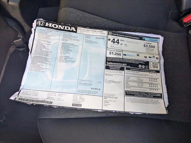 New 2025 Honda Accord Sport image 20