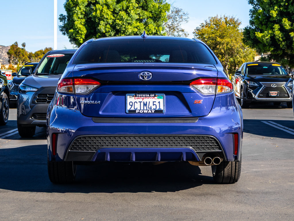Used 2022 Toyota Corolla SE w/ Carpet Mat Package (TMS) FWD image 9