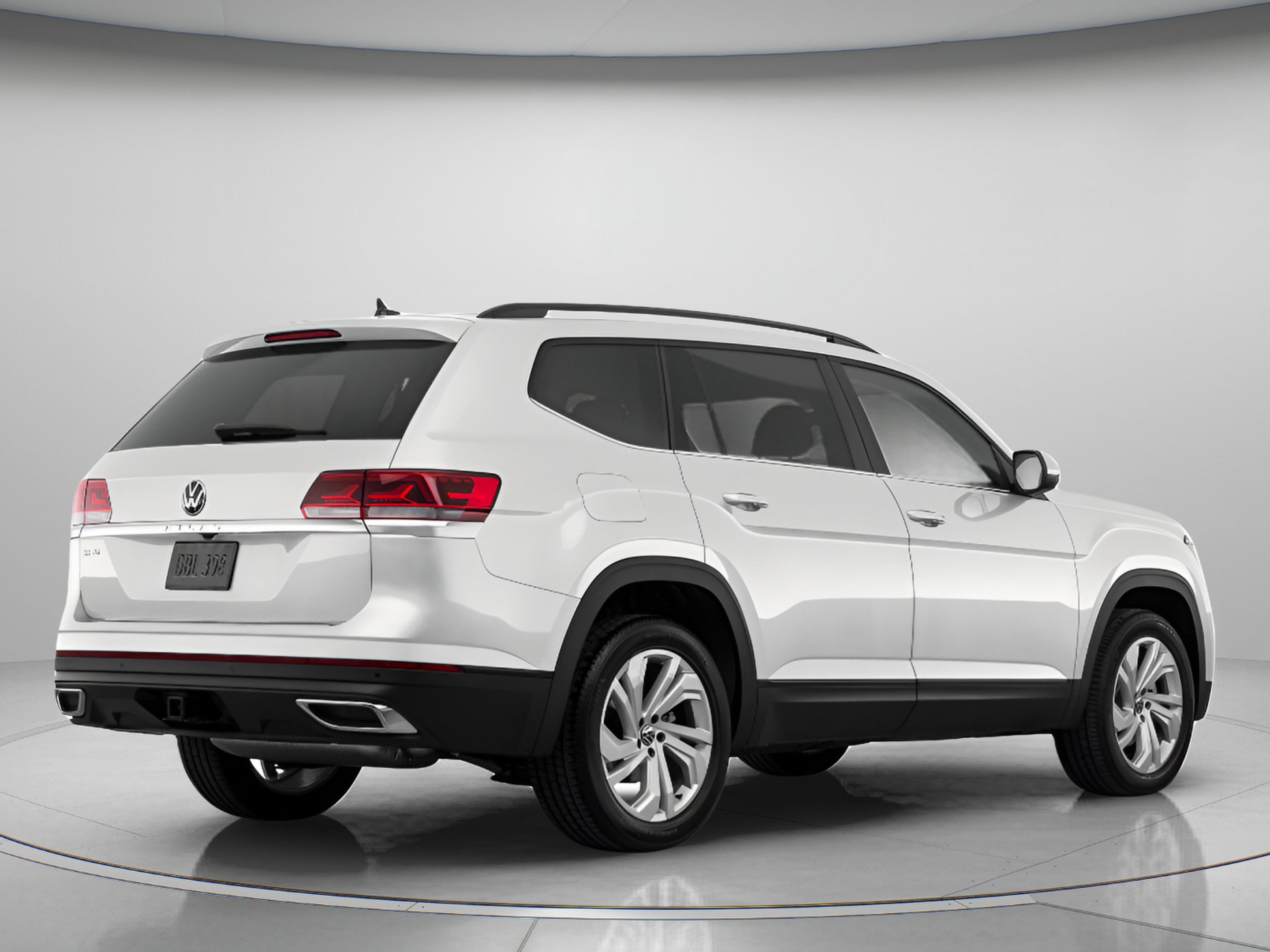 Used 2021 Volkswagen Atlas SE w/ Panoramic Sunroof Package FWD image 3