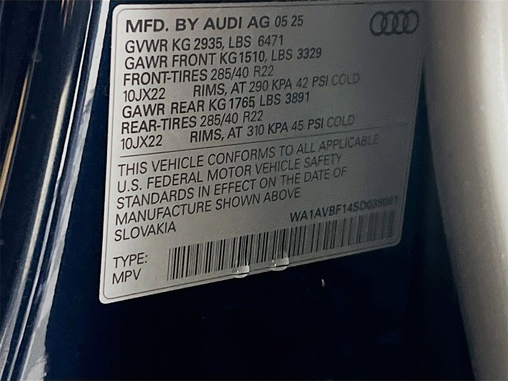 New 2025 Audi Q8 Premium image 34