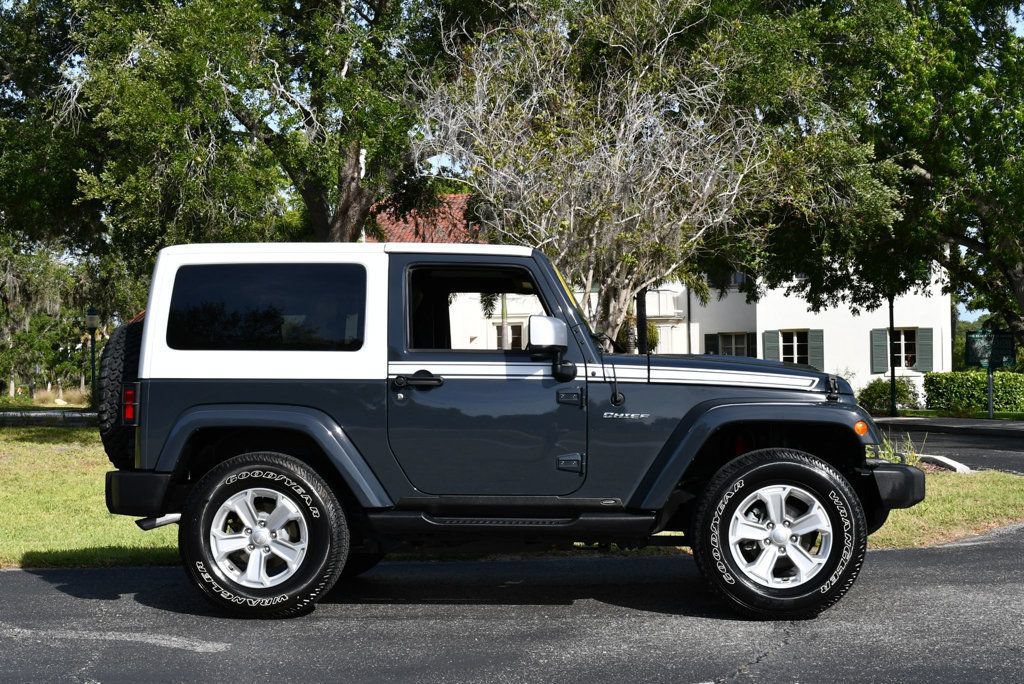 Used 2017 Jeep Wrangler Sahara w/ Quick Order Package 24E Chief AWD/4WD image 30