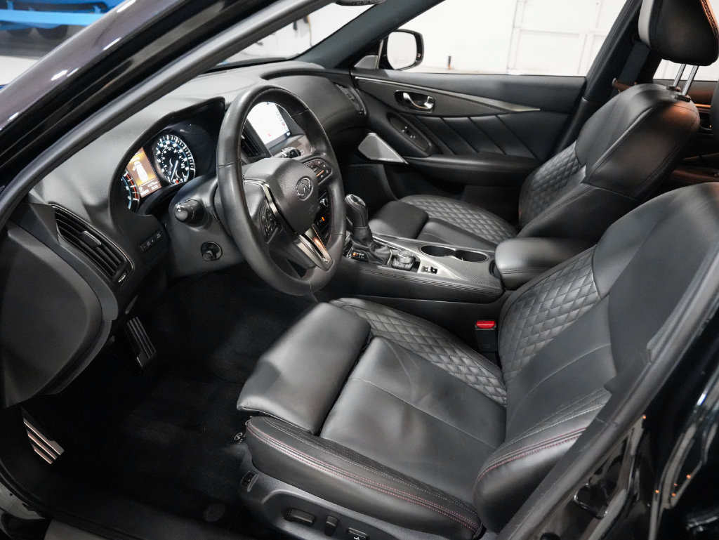 Used 2023 INFINITI Q50 Red Sport 400 w/ Black Opal Edition RWD image 9